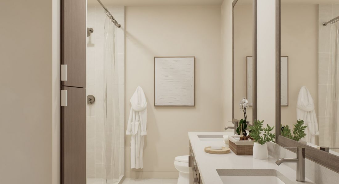 Leawood Village Apartments Bathroom